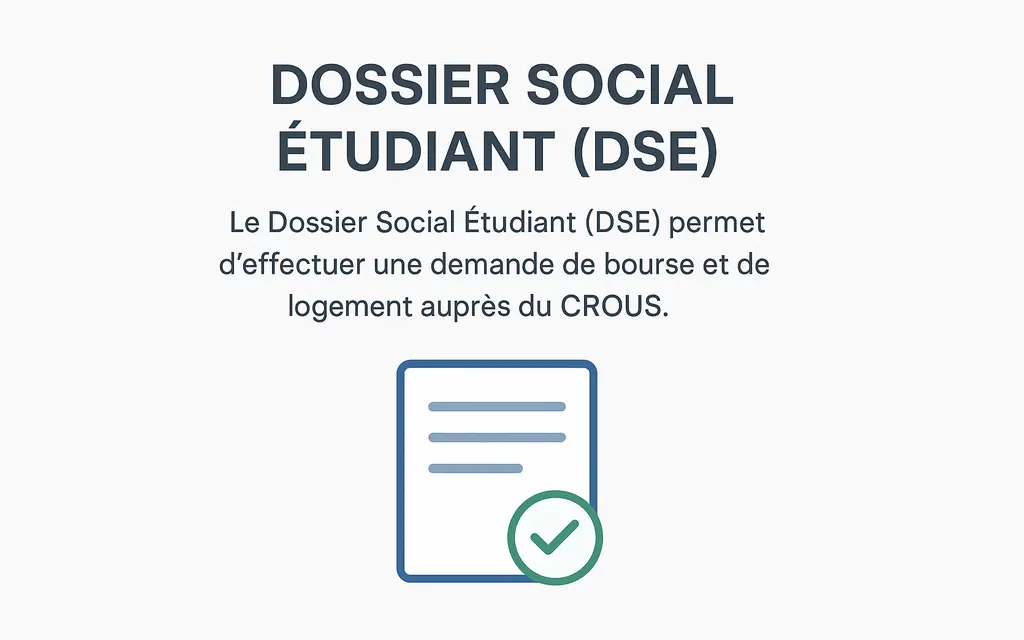 Dossier Social Étudiant DSE 2026 2027 Bourses et Logements