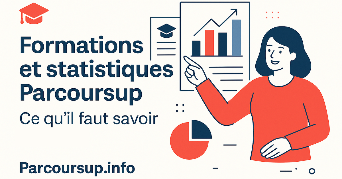 Formations et statistiques Parcoursup : Ce qu’il faut savoir en 2025